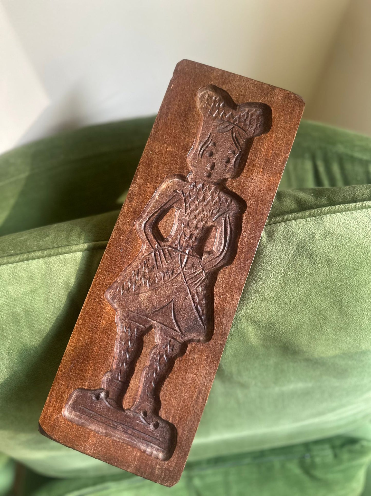 vintage Dutch biscuit mould