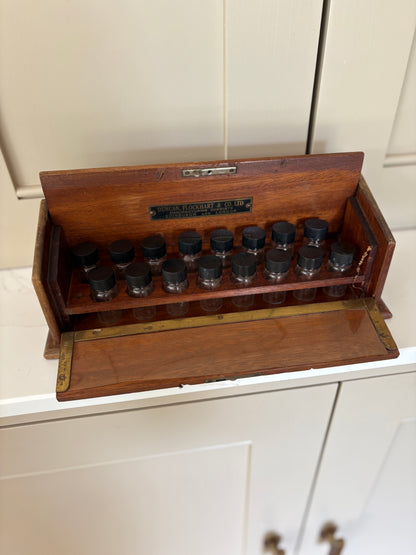 Vintage medical box supplies essence