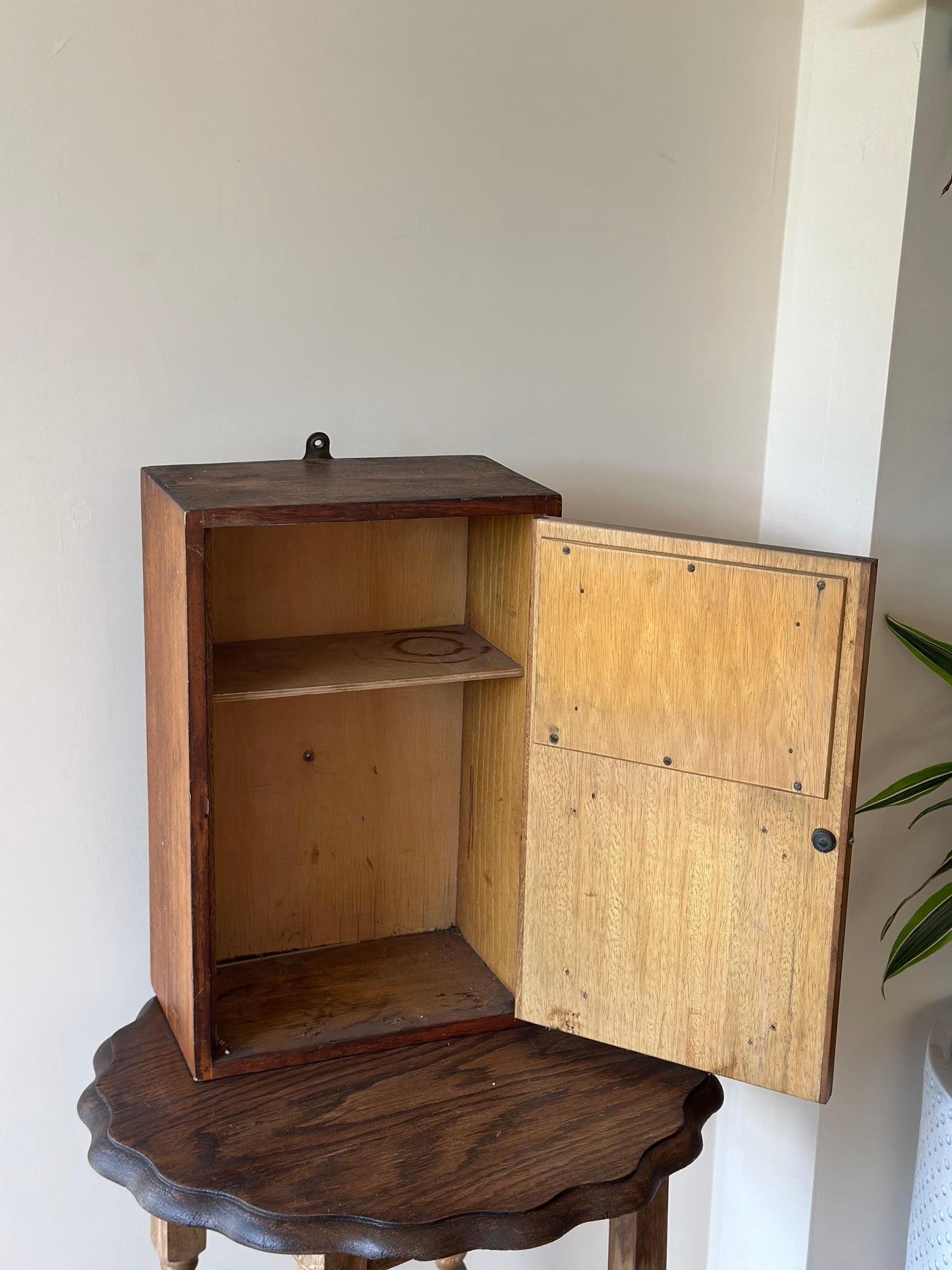 First aid cabinet vintage wall mount