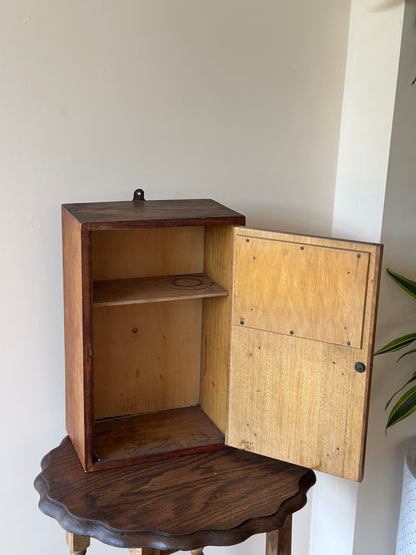First aid cabinet vintage wall mount