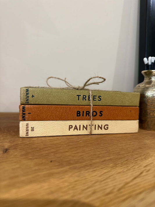 3 x observers books bundle - organic colours