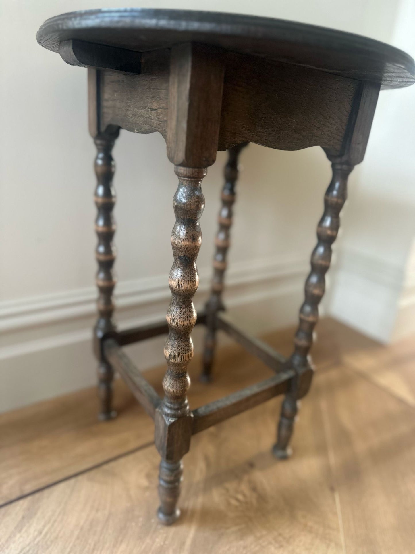 bobbin leg side table plant 🪴 stand