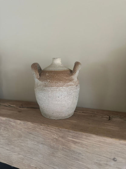 Vintage French olive pot