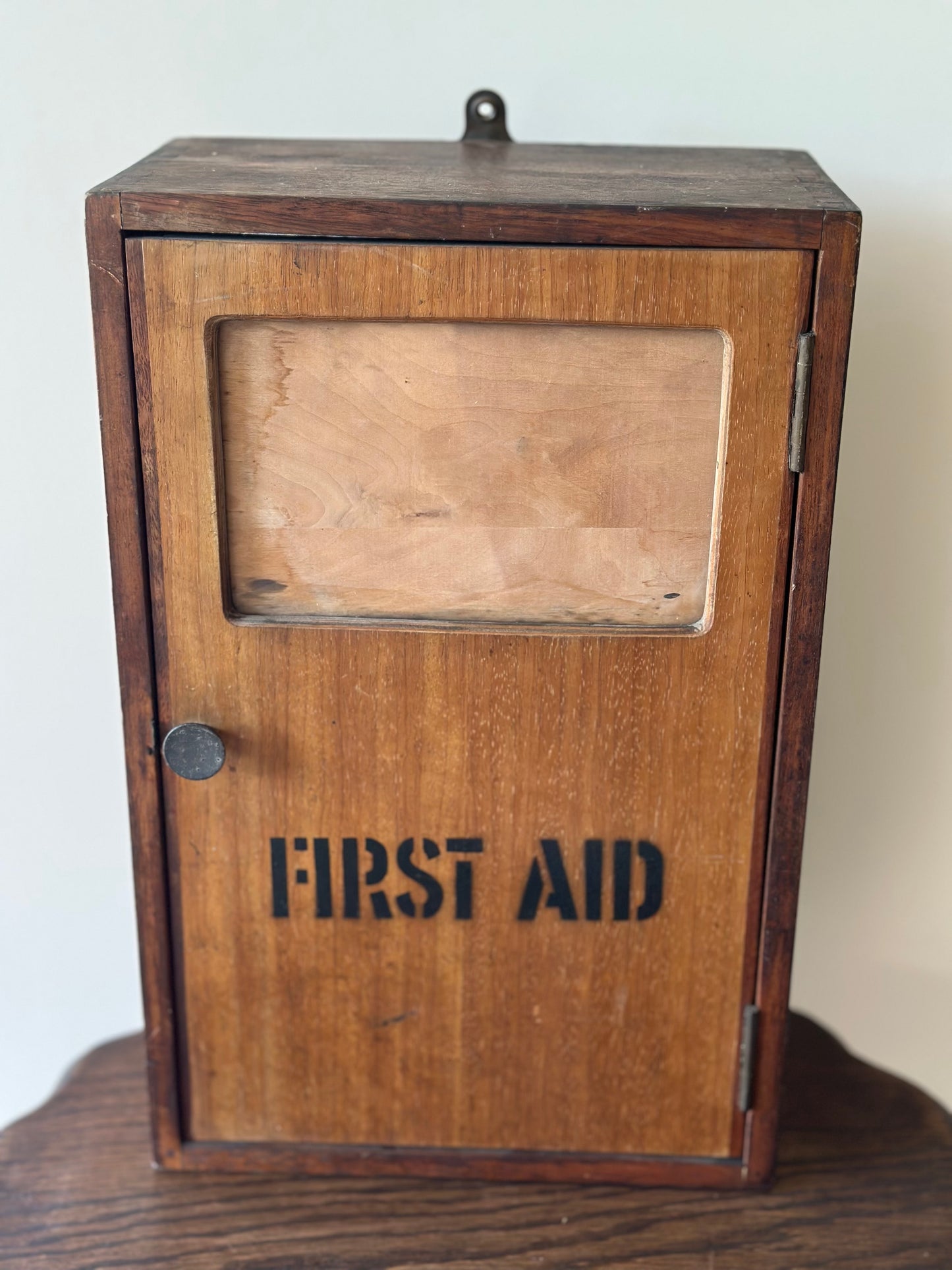 First aid cabinet vintage wall mount