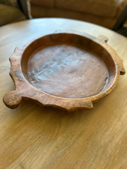 vintage Indian chapati dough bowl RARE