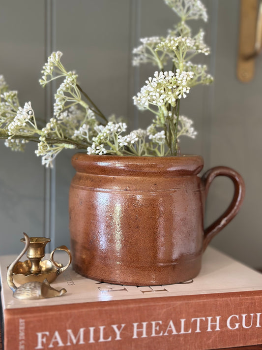 XL French pot vintage - toffee