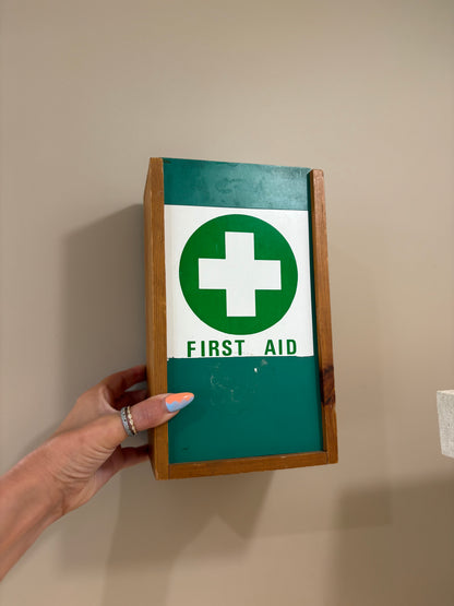 Vintage first aid box