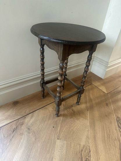 bobbin leg side table plant 🪴 stand