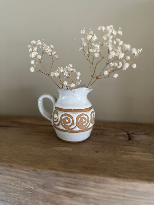 Vintage Studio pottery creamer