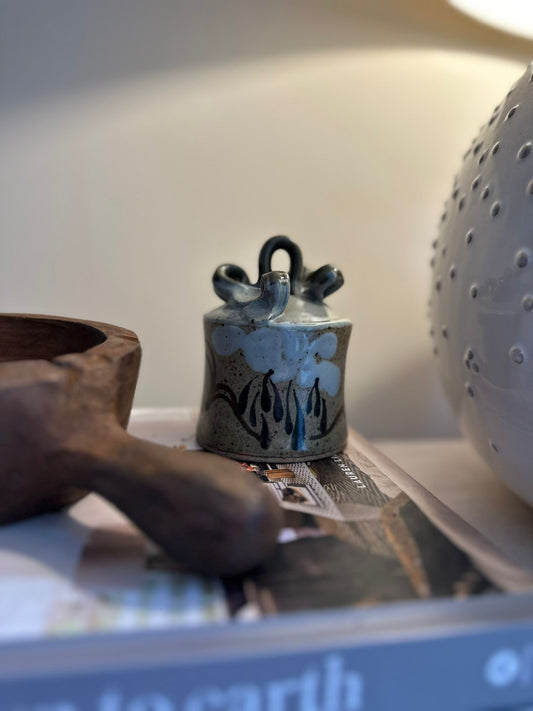 Vintage studio pottery bell