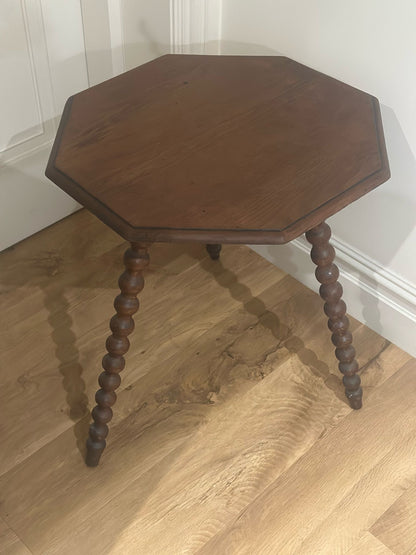 Bobbin leg gypsy table - rare
